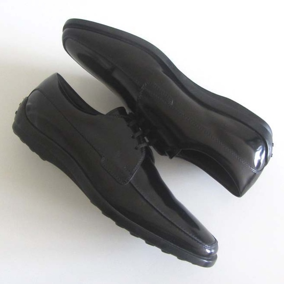 TOD\'S logo patent moc toe dress shoes 9.5 /10.5 US main image 6